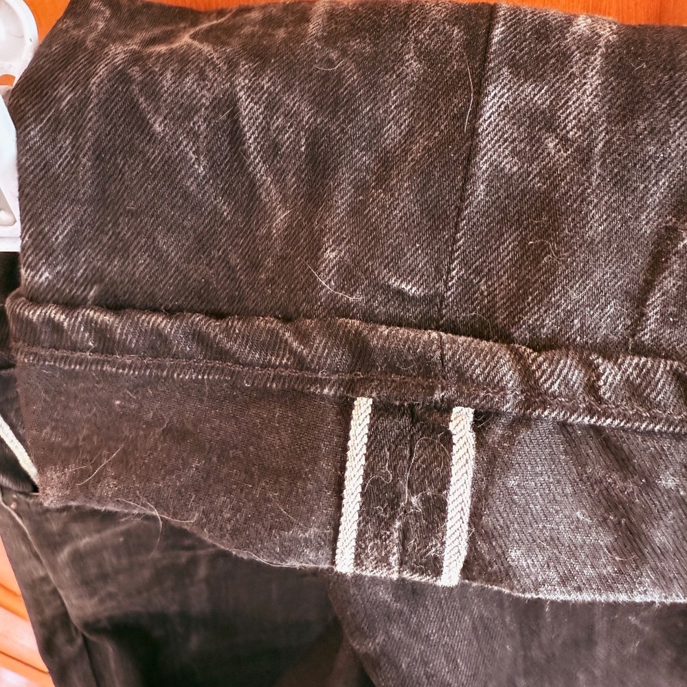 Brave Star Selvedge Jeans - Size 38 - Black